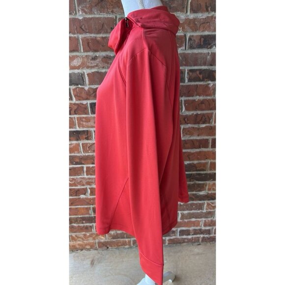 J. Jill FIT Women's Cowl Neck Red Pullover Top Size XL Excellent Condition - Picture 3 of 6